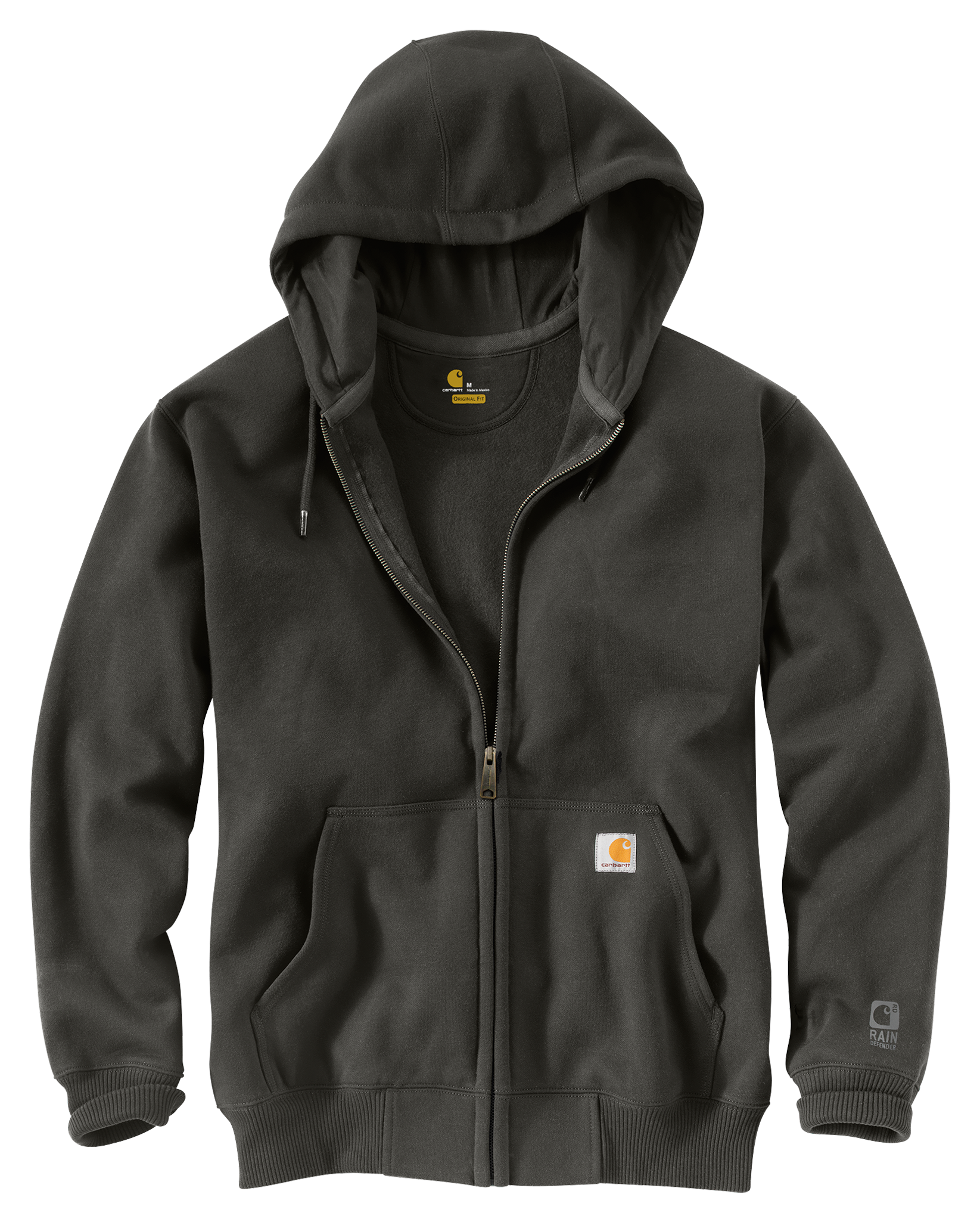 Carhartt Rain Defender Loose-Fit Heavyweight Full-Zip Long-Sleeve ...